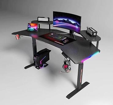 gt5 pro: Компьютерный игровой стол Gaming Tab Pro с электронной регулировкой — 3