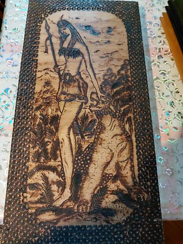 Нарды: 1980 ci ilde turmede duzeldilib el ishidir .giymeti 1000 (1000) manat — 2