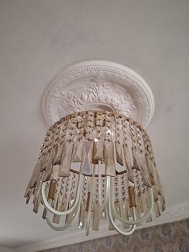 lüstr şekilleri: Çılçıraq, 6 lampa, Xrustal — 3