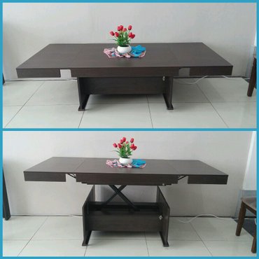 Журнальные столы: Стол "Стамбул" журнально-обеденный стол, который легко превращается — 6