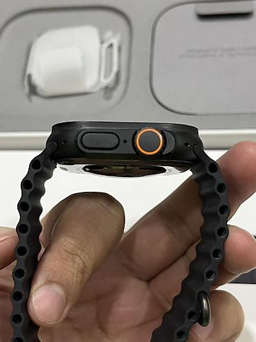 Apple Watch: Продаю Apple Watch Ultra 3 поколение 49 mm чёрные! Часы измеряют — 4