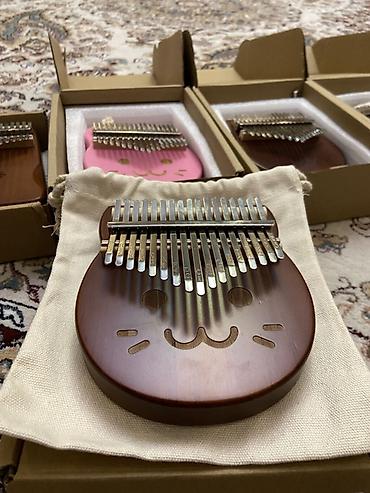 Kalimbalar: Kalimba. Əla vəziyyətdə, yeni Pişik formalı yüksək keyfiyyətli — 4