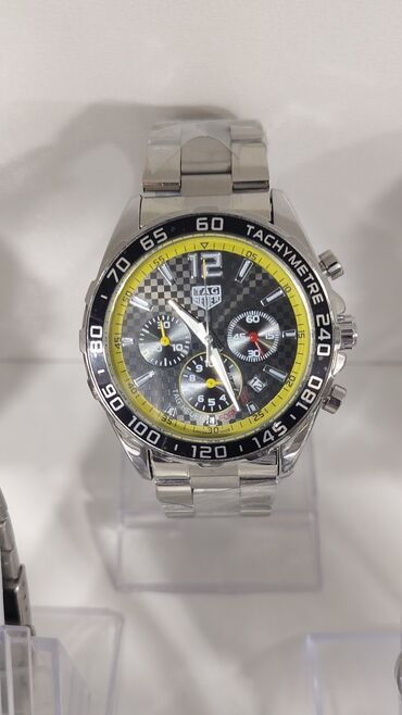 Qol saatları: Yeni, Qol saatı, Tag Heuer, rəng - Gümüşü — 11