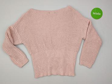 pudrowy roz: Sweter damski, rozmiar M — 3
