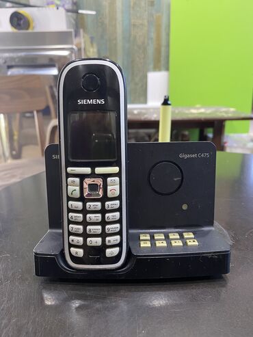 işlemiş telefonlar: Stasionar telefon Siemens gigaset C 475 modeli cox keyfiyyetli