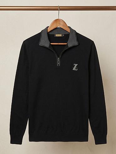 Sviterlər: Sviter, Pal Zileri, XL, rəng - Qara — 1