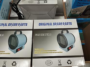 elektro kamin: Professional Kalorifel qızdırıcı "Fan heather 3000 W" 37m² Bu model — 3