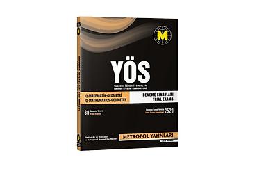 Tədris ədəbiyyatı: Məhsul: YÖS Deneme Sınavları – IQ, Riyaziyyat, Həndəsə (Metropol — 1