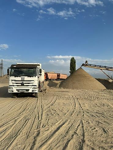 Отсев: Услуги Хово камаз городе Бишкек Шагал кум отсев таш щебень шебен — 6