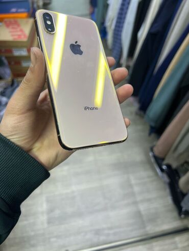 зарядка айфон оригинал: IPhone Xs, Б/у, 64 ГБ, Rose Gold, Чехол, 100 %