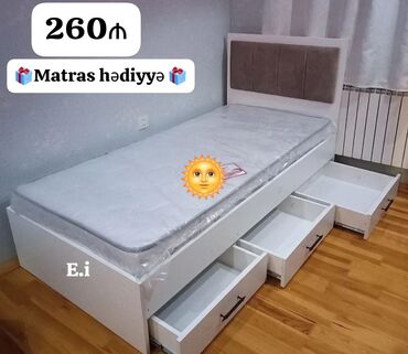 чугунная ванна бу самовывоз: Новый, Односпальная кровать, С матрасом, С выдвижными ящиками at lalafo.az чугунная ванна бу самовывоз: Новый, Односпальная кровать, С матрасом, С выдвижными ящиками