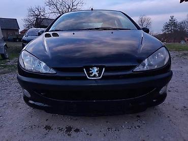 dacia logan: PREDNJI BRANIK CRNI ZA PEUGEOT 206 | Prednji branik u crnoj boji za — 1