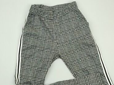 spodnie materiałowe damskie na gumce: Material trousers, M (EU 38), condition - Very good