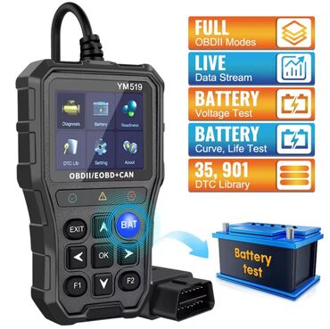 zimske gume 205 55 r16 cena: Novo - YM519 OBDII / EOBD + CAN Auto Dijagnostika Funkcije:   1
