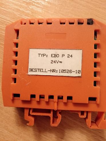 prednja kamera za auto: Entrelec EBO P 24 – interfejs/izlazni relejni modul za DIN šinu - — 2