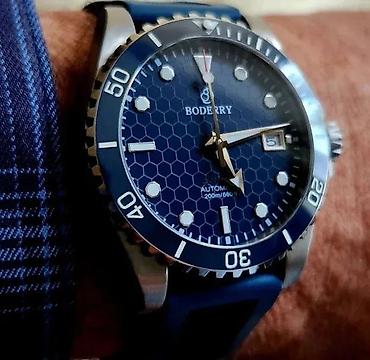 Ručni satovi: Boderry BDA007T SEATURTLE OCEAN - 40mm - Plava - Titanium — 3