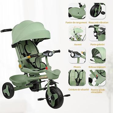Velosipedlər: 🚲 Yeni Nəsil 3 Təkərli Uşaq Velosipedi – Premium Funksiyalar! 🔥 Bu — 1