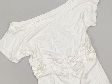 gruby białe t shirty: Women`s T-shirt, size S (EU 36)