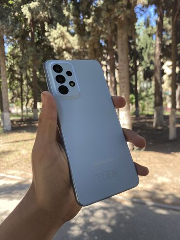 samsung a500: Samsung Galaxy A33 5G, 128 ГБ, цвет - Голубой, Кнопочный, Отпечаток пальца, Две SIM карты