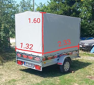 Ostala vozila: Iznajmljivanje prikolice sa ceradom Prikolica platforma sa ceradom za — 4