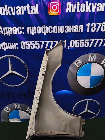 w211 e63: Крыло Переднее левое Mercedes-Benz, 2006 г., Б/у, Оригинал — 2
