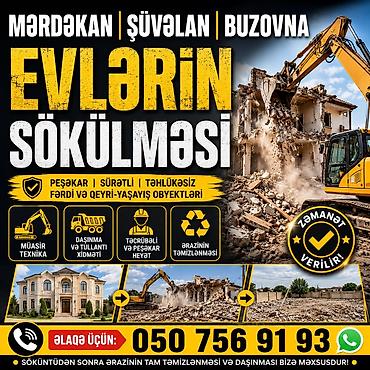 cam balkon sumqayit: 🔨 Həyət evlərinin peşəkar sökülməsi! 🏚️ Mərdəkan • — 1