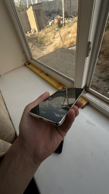 аудио касета: Samsung Galaxy S21, Колдонулган, 256 ГБ, түсү - Ак, 2 SIM