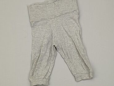 spodenki dresowe szare: Sweatpants, Lupilu, 3-6 months, condition - Good
