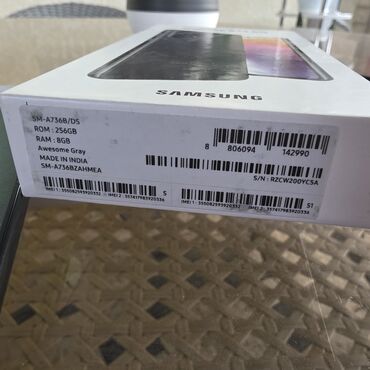 ddr3 памяти ноутбука: Samsung Galaxy A73 5G, Колдонулган, 256 ГБ, түсү - Боз, 2 SIM