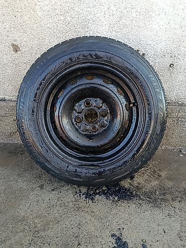 Колеса в сборе 165 / 70 / R 14, Зима, Б/у, Запаска, Легковые, Железные, отверстий - 5