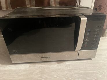 mikrodalgali: Mikrodalğalı soba Samsung, Quraşdırılan, rəng - Qara, İşlənmiş