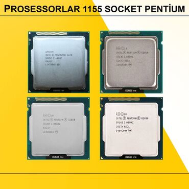intel core i5 socket 775 lga: Prosessor Intel Pentium Prosessorlar “LGA 1155 İntel Pentium”, 2 nüvə, İşlənmiş