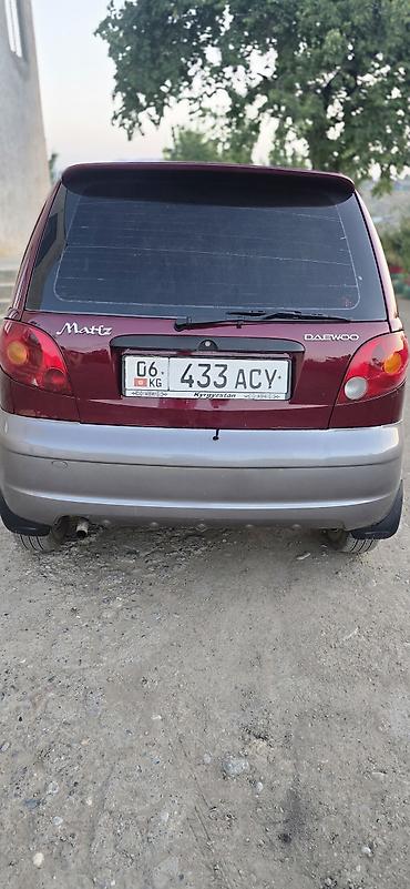 мини техника: Daewoo Matiz: 2007 г., 0.8 л, Механика, Бензин, Хэтчбэк — 3