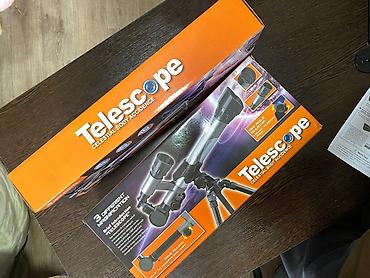 наски: Детский телескоп, увеличение в 40 раз. Три окуляра 20x, 30x, 40x — 5
