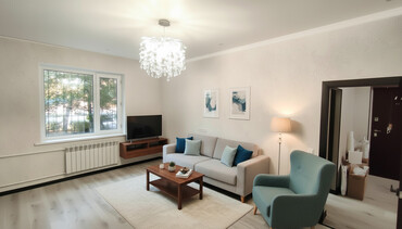 Продажа квартир: 2 комнаты, 54 м², 105 серия, 1 этаж, Евроремонт — 2