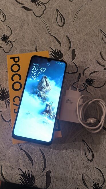 Poco: Poco C75, 128 GB, rəng - Boz