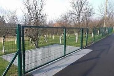 Proizvodi od rolovanog metala, metalni kanali: 🚪 DVOKRILNE KAPIJE Ispuna panel 2D ili 3D 📍 Fence System doo Bulevar — 5