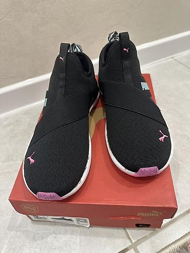 слипоны: Кроссовки, 38, Puma, Новый, цвет - Черный, Бесплатная доставка — 4