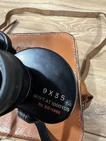Бинокли: Японский оригинал Бинокль SCOPE 9x35 с чехлом - Оптика: увеличение — 6