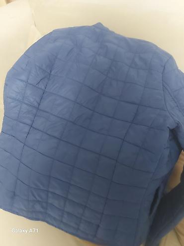 brend geyimler: Mavi rəngli quilted (kvadrat tikişli) qadın/k kişi yüngül gödəkçə — 2