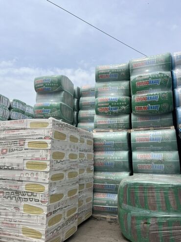 ОСП / OSB: В наличии теплоизоляция в рулонах и плитах марок ТеплоKNAUF и Baswool