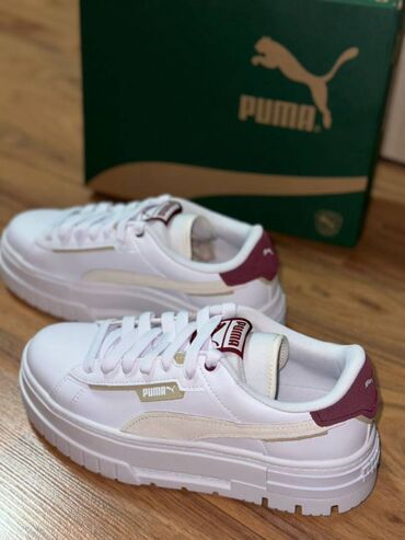 крассовки оригинал: Кроссовкалар, 38, Puma, Жаңы, түсү - Ак, Өзү алып кетүү