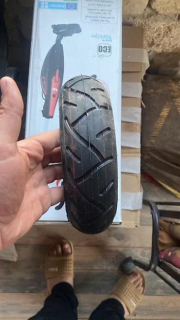 24 10 matoru: Elektrik skuter üçün şin - Ölçü: 10 x 3.0 (10 düym felgə üçün, 3.0 — 2