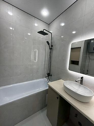 алинур: 1 комната, 48 м², Тунгуч мкр Элитка, 4 этаж, Евроремонт — 3