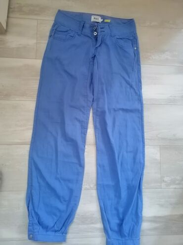 jako letnje lanene pantalone: S (EU 36), Normalan struk, Kargo