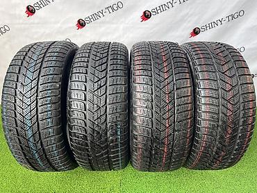 Шины 225 / 40 / R 18, Зима, Б/у, Комплект, Легковые, Pirelli