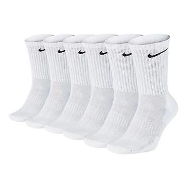 nike tech flees: Белые спортивные носки Nike (классическая длина, до середины голени) — 5