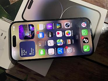 iphone 11 pro adapter: IPhone 14 Pro, 128 GB, Qara, Sənədlərlə — 2