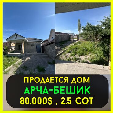 Продажа квартир: Дом, 60 м², 2 комнаты, Риэлтор, ПСО (под самоотделку)