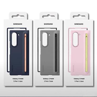 Z fold 6 original case Z fold 6 original qelemli kabura